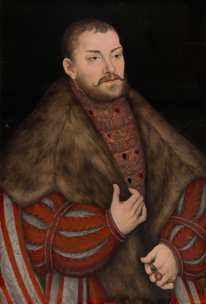 Porträt von Joachim II., Kurfürst von Brandenburg von Lucas Cranach the Elder