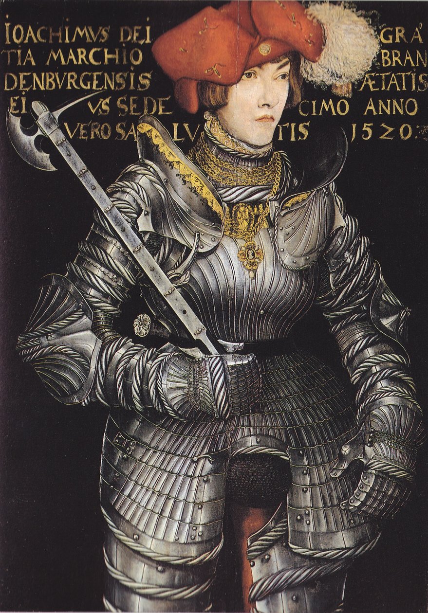Porträt von Joachim II. von Brandenburg als Kurfürst von Lucas Cranach the Elder