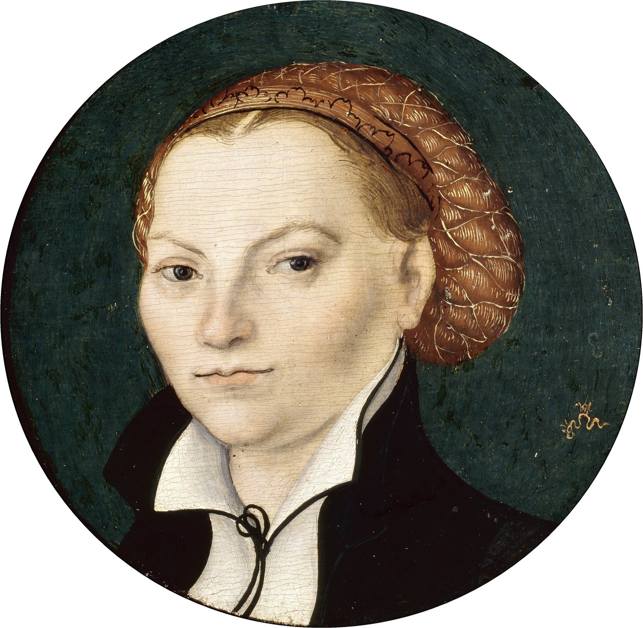 Porträt von Katharina von Bora von Lucas Cranach the Elder