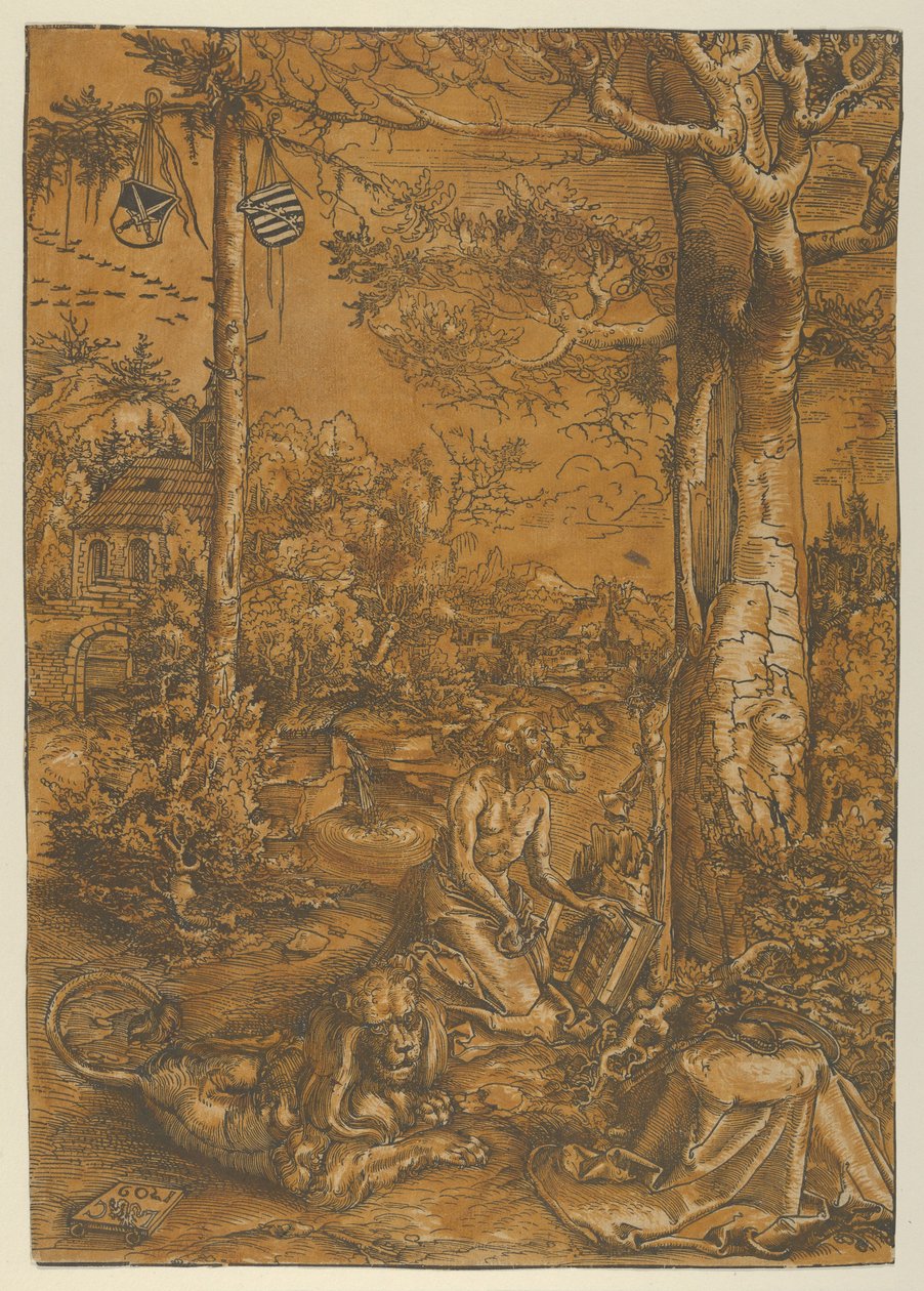 Die Buße des Heiligen Hieronymus von Lucas Cranach the Elder