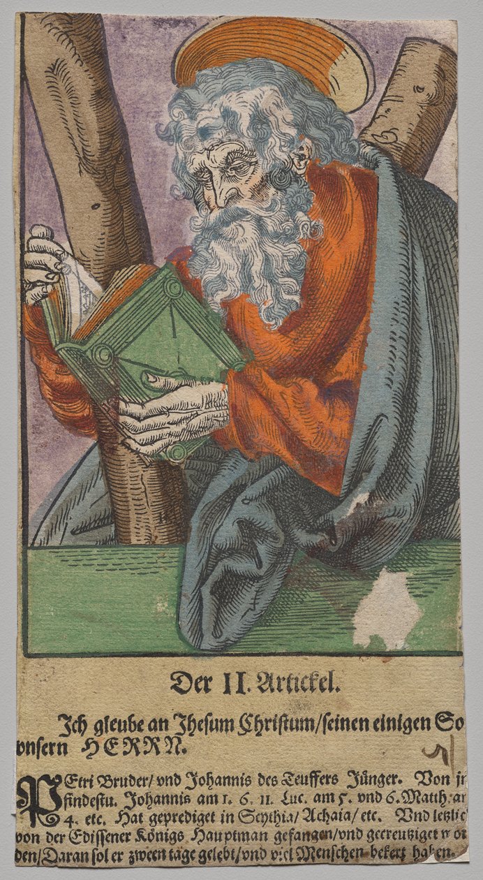 Jakobus der Ältere aus Christus, die Apostel und Paulus von Lucas Cranach the Elder, After