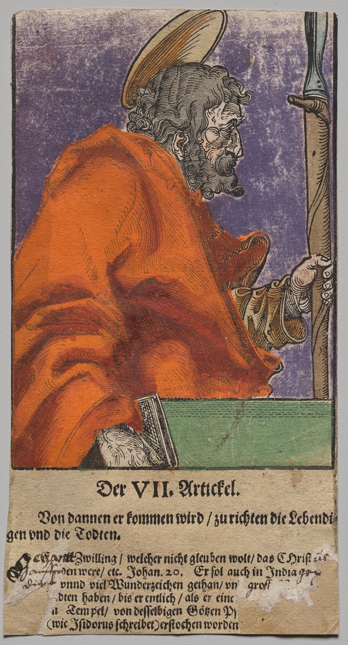 Matthäus aus Christus, die Apostel und Paulus von Lucas Cranach the Elder, After