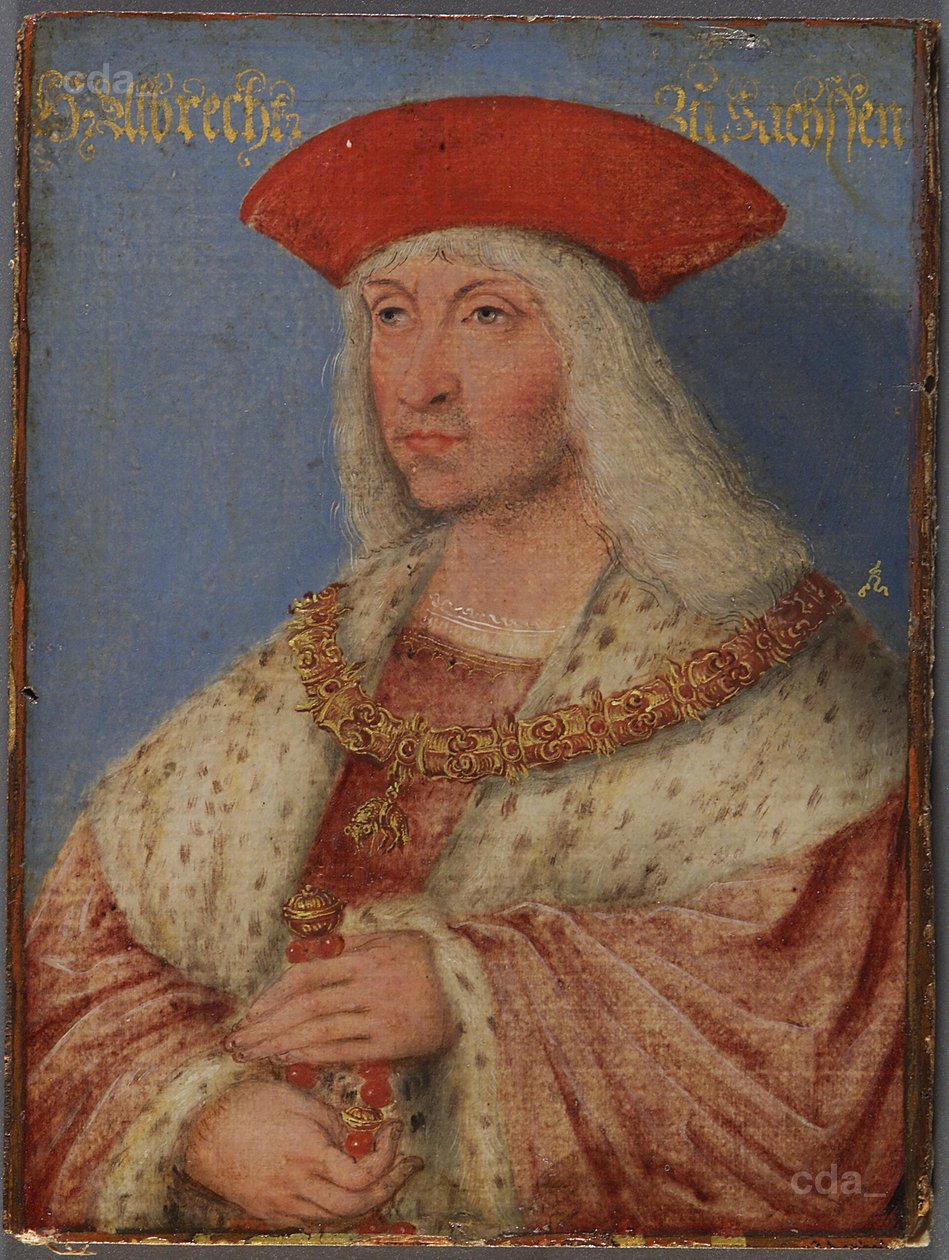Albrecht der Beherzte, 1443-1500 von Lucas Cranach the Younger