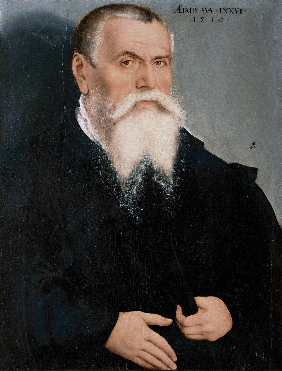 Porträt von Lucas Cranach dem Älteren von Lucas Cranach the Younger