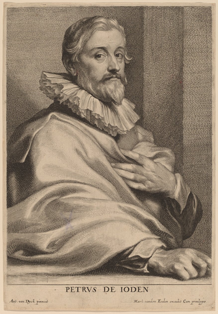 Pieter de Jode der Ältere von Lucas Emil Vorsterman after Sir Anthony van Dyck