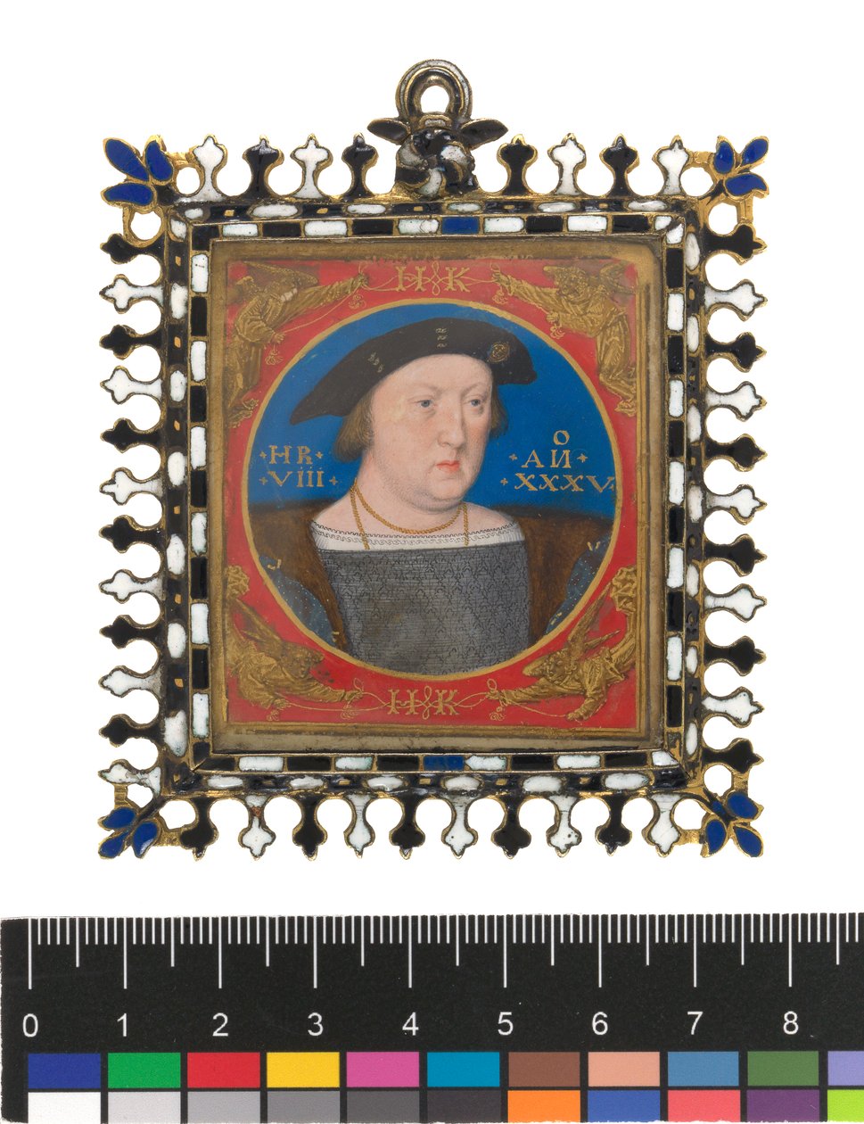 Heinrich VIII., ca. 1525-27 von Lucas Horenbout or Hornebault