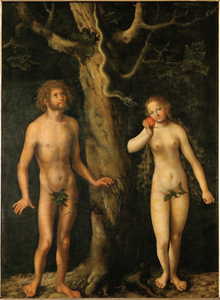Adam und Eva von Lucas the Elder Cranach
