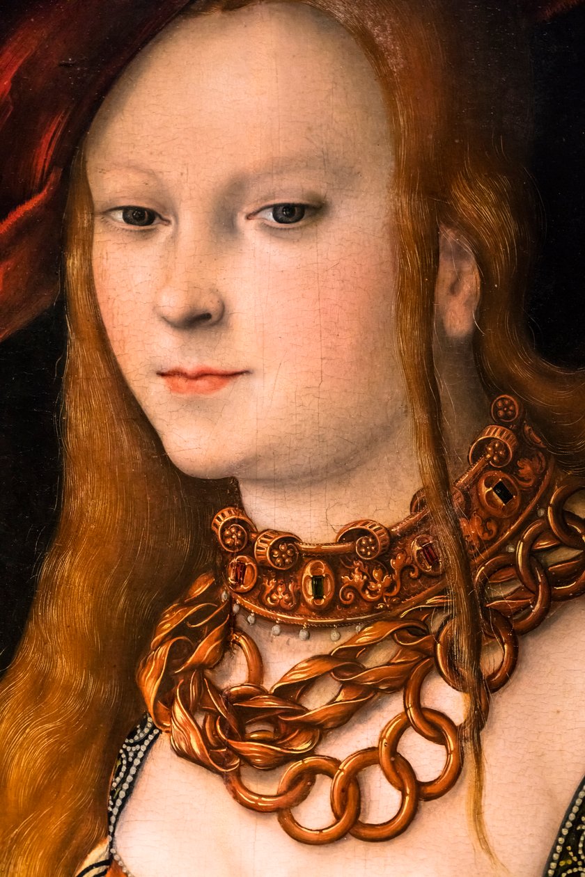 Judith mit dem Haupt des Holofernes, um 1530 von Lucas the Elder Cranach