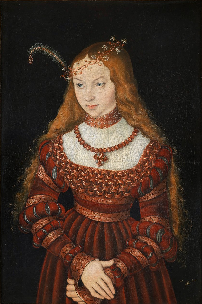 Sibylle von Cleve von Lucas the Elder Cranach