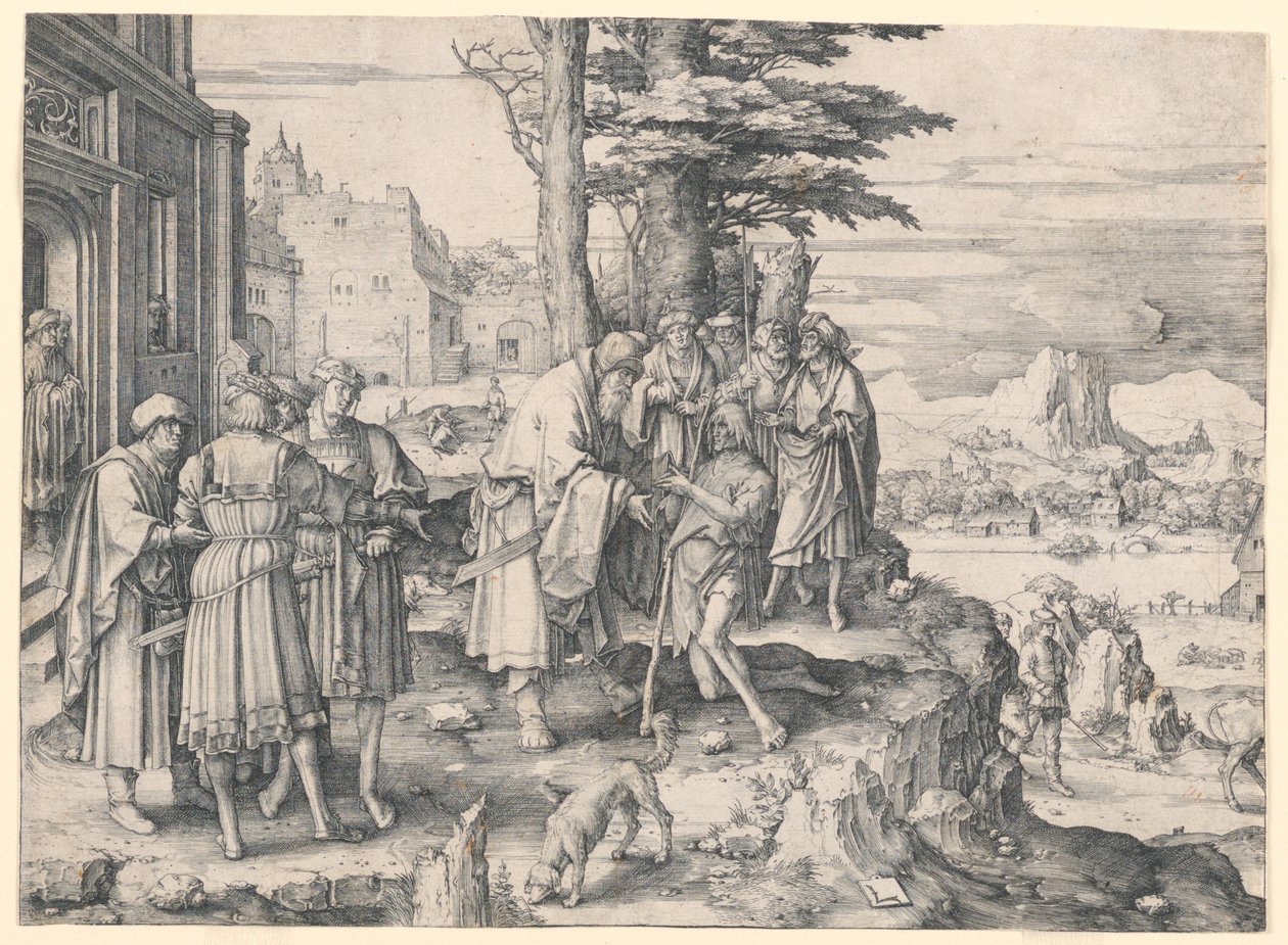 Die Rückkehr des verlorenen Sohnes von Lucas van Leyden