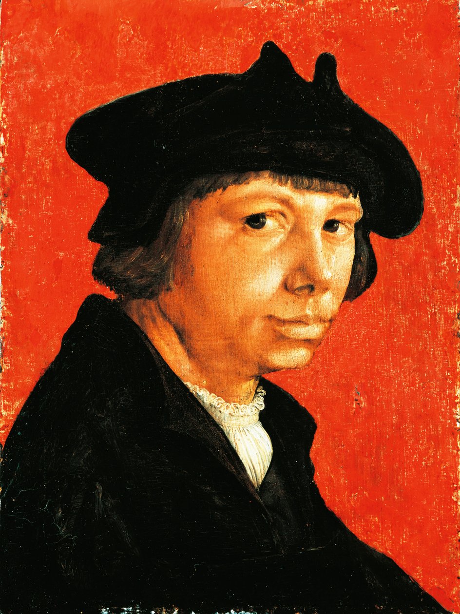 Selbstporträt von Lucas van Leyden