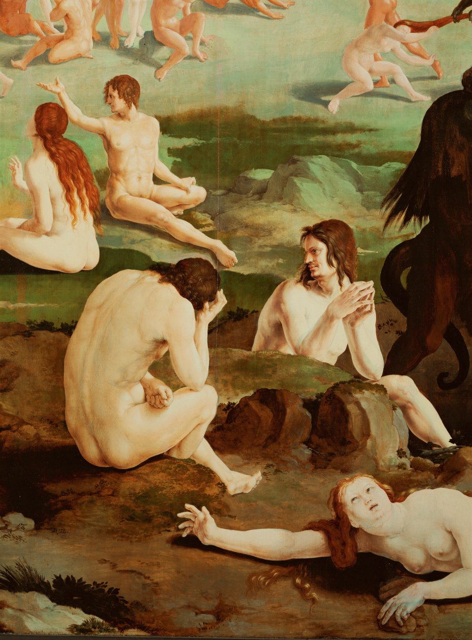 Die Toten erheben sich aus ihren Gräbern von Lucas van Leyden