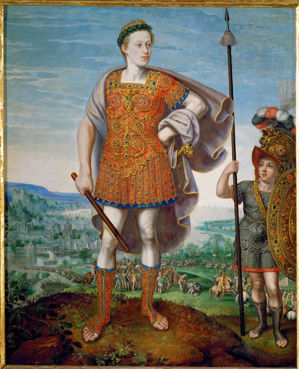 Kaiser Matthias als Publius Cornelius Scipio von Lucas van Valckenborch