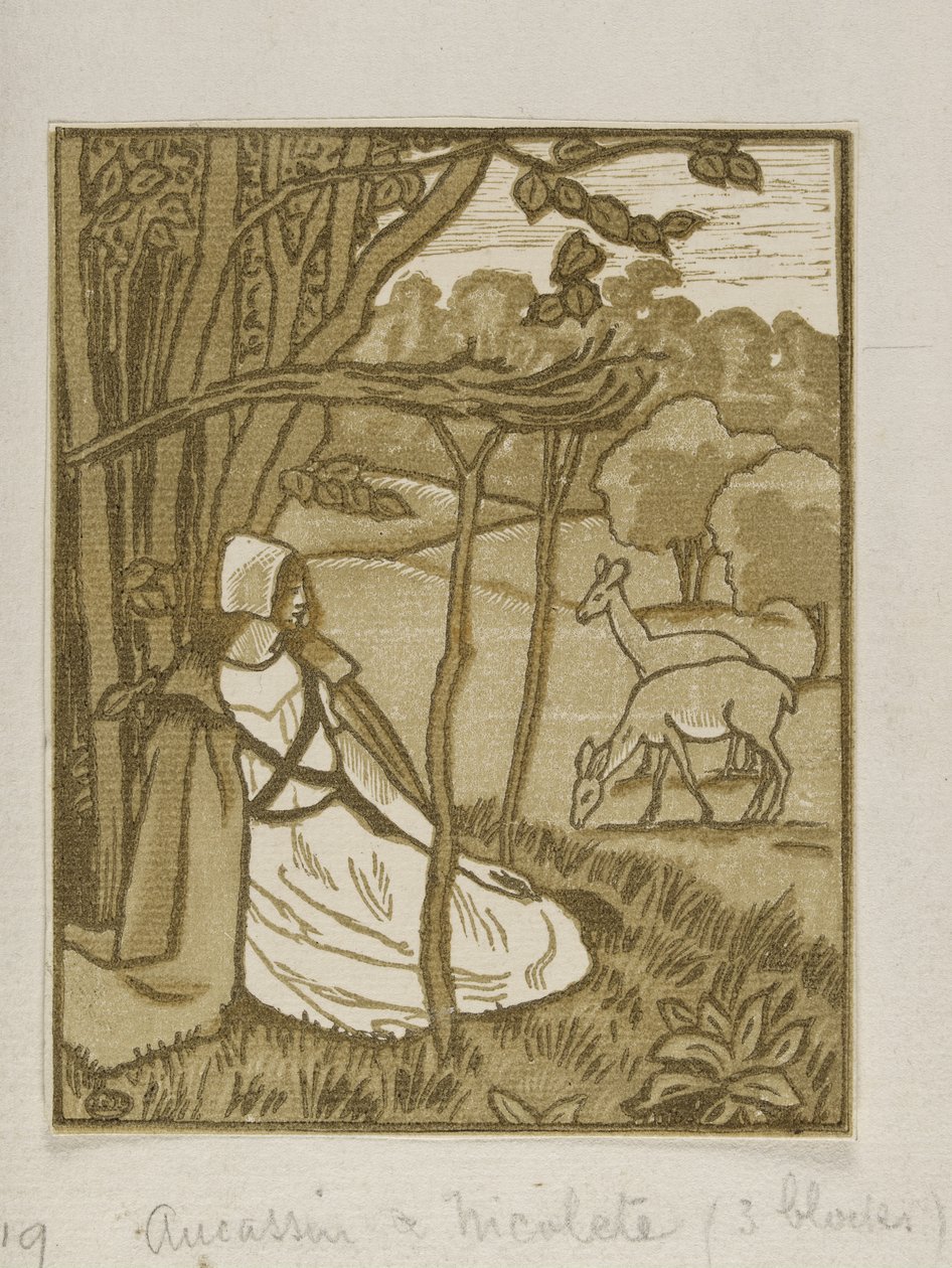 MS-Katalog der Holzschnitte von Lucien Pissarro (Holzschnitt) von Lucien Pissarro