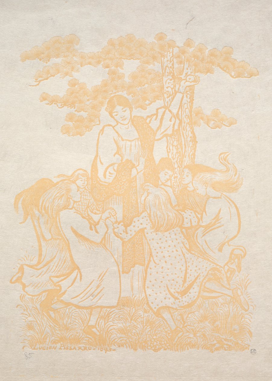 Illustration 25: La Ronde von Lucien Pissarro