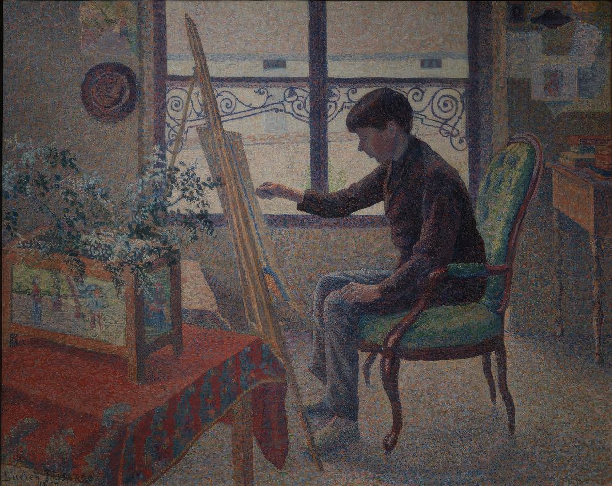 Interieur des Ateliers von Lucien Pissarro