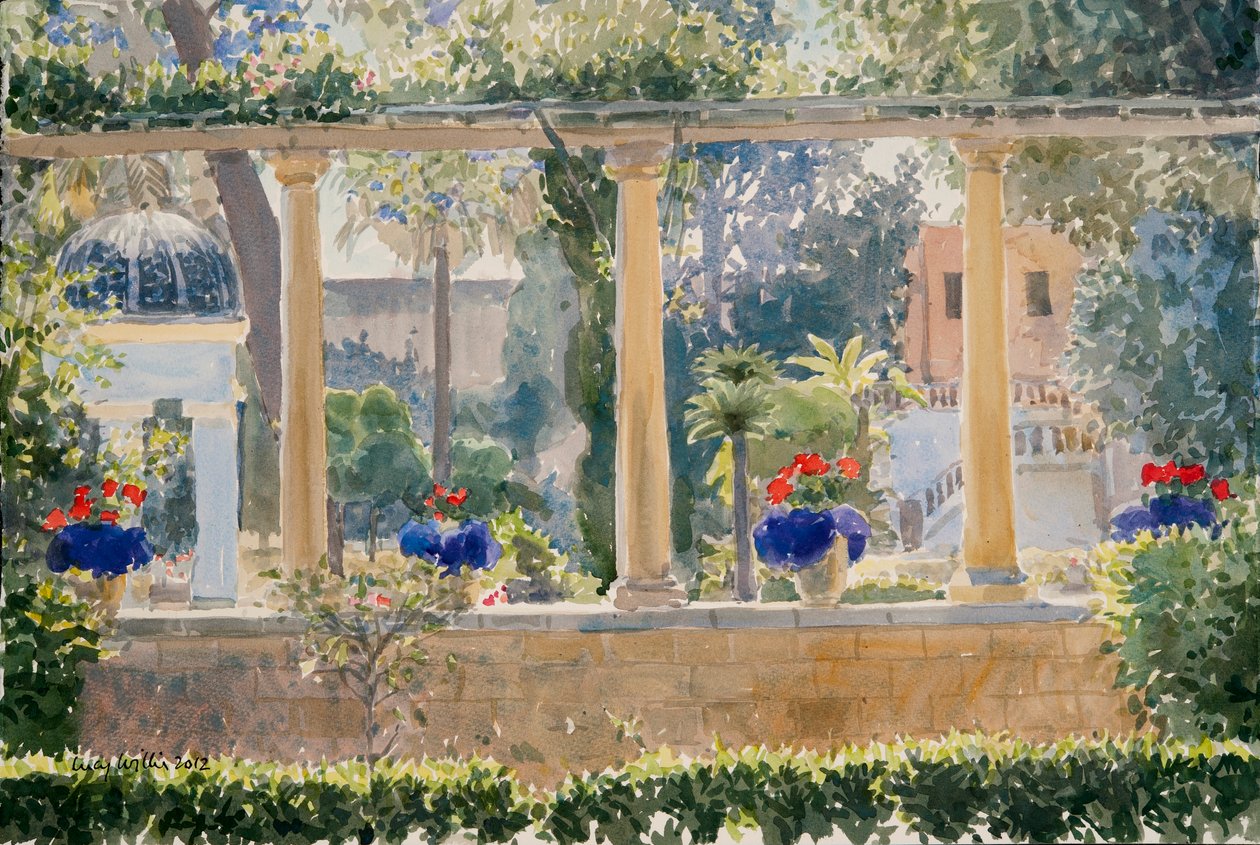 Der Palastgarten, 2012 von Lucy Willis