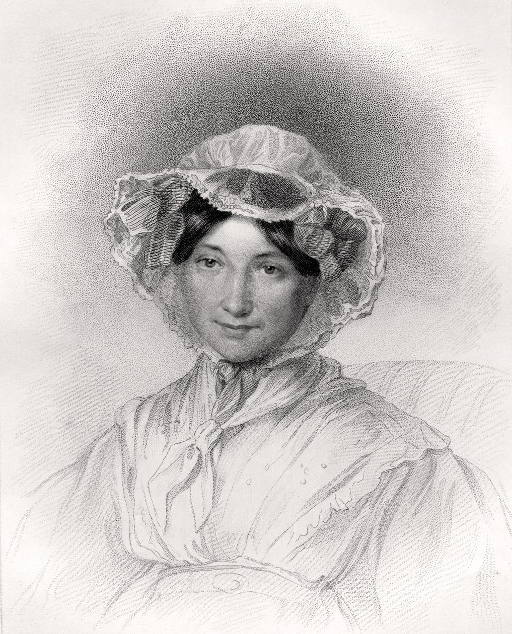Frances Trollope, graviert von W. Holl, aus 