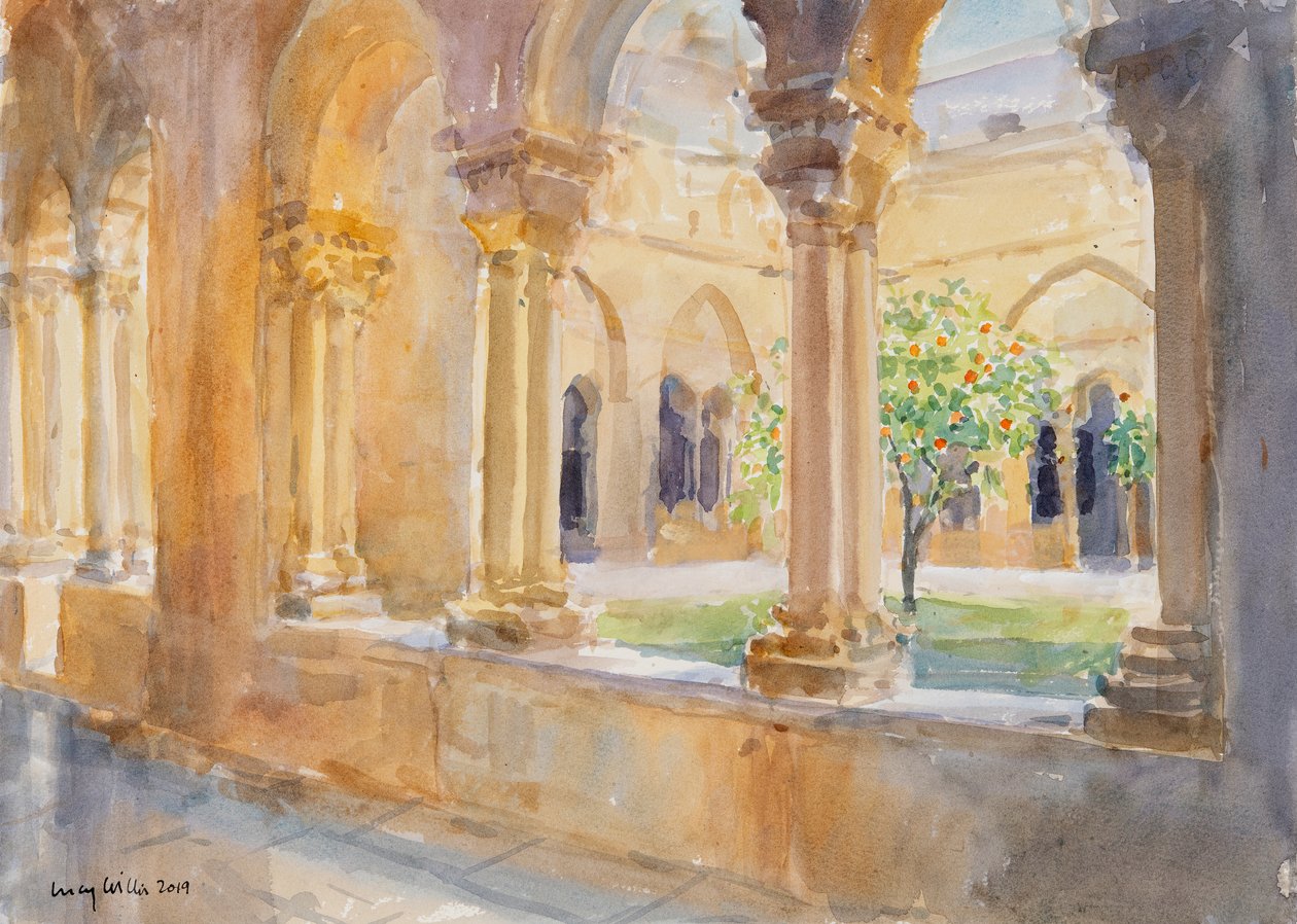 Kloster der Heiligen Katharina, Bethlehem, Israel von Lucy Willis