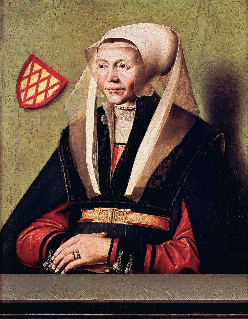 Porträt der Frau des Künstlers von Ludger the Elder tom Ring