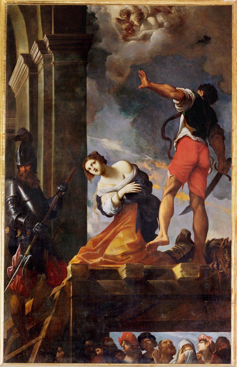 Das Martyrium der Heiligen Margarete von Ludovico Carracci