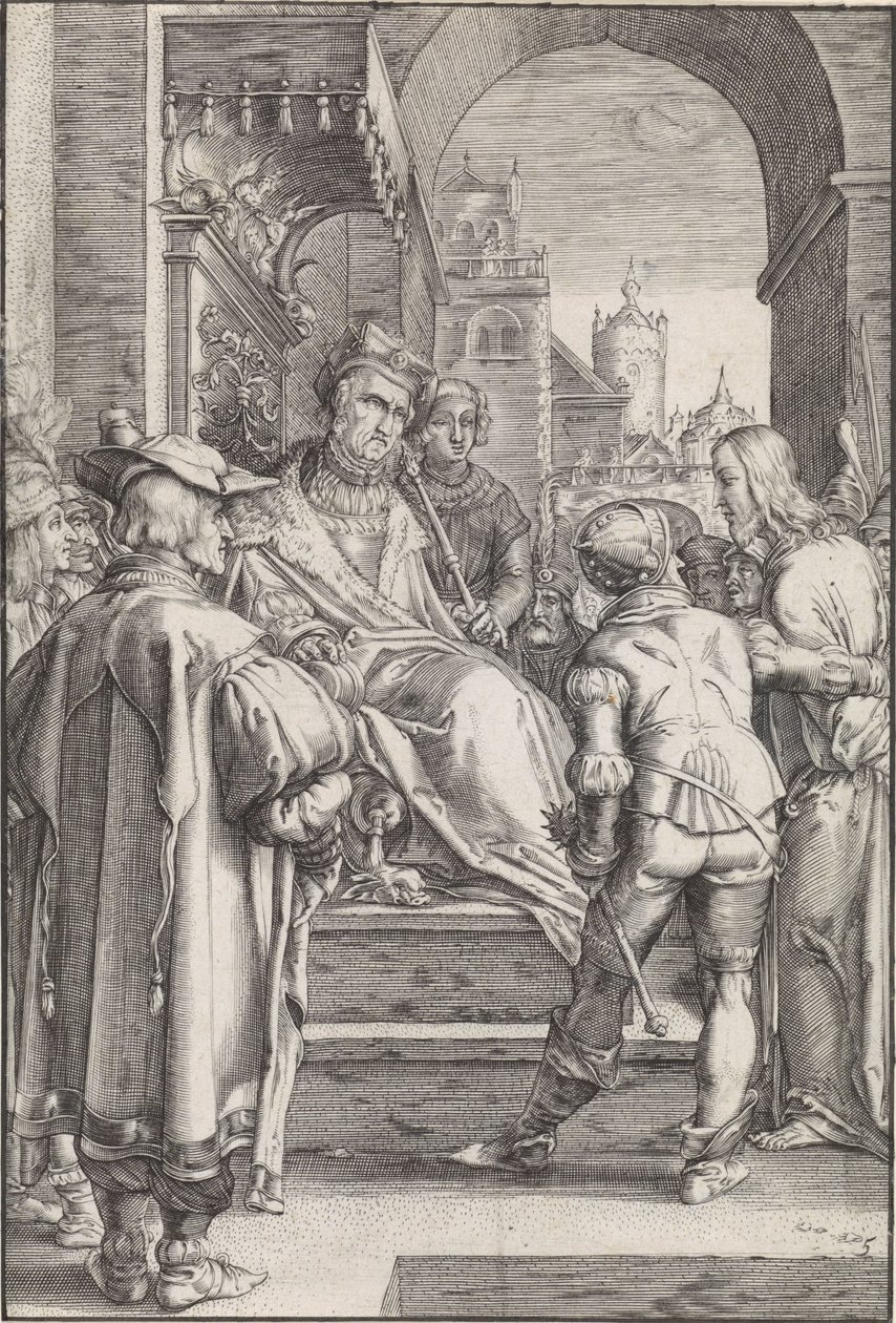 Christus vor Pilatus von Ludovicus Siceram