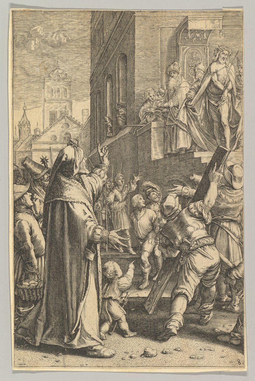 Ecce Homo, aus Die Passion Christi, ca. 1623 von Ludovicus Siceram