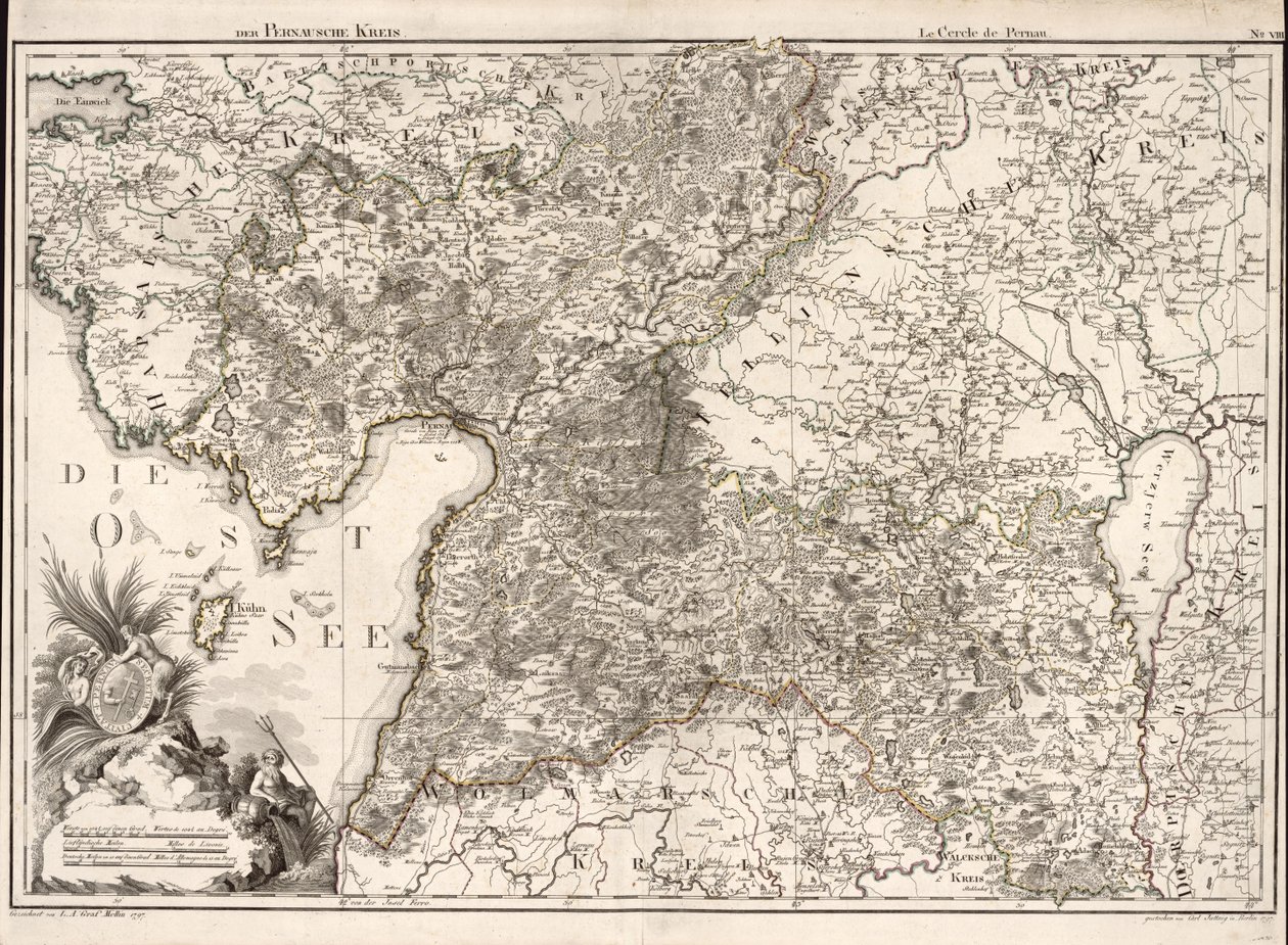 Ferro. Ungebunden. Ähnliche Version beschrieben in von Ludvig August; Hartknoch Mellin