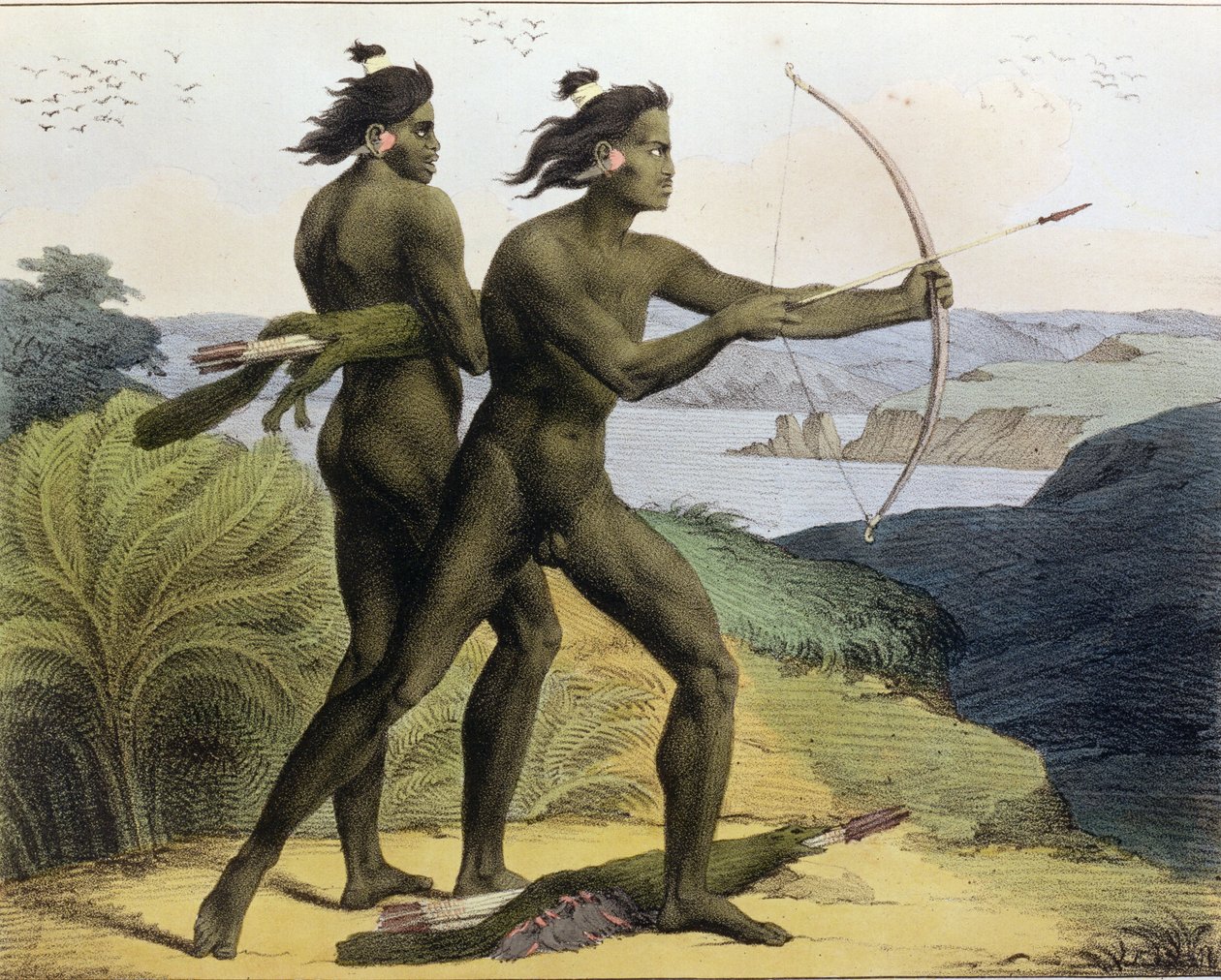 Jagd in der Bucht von San Francisco, aus 