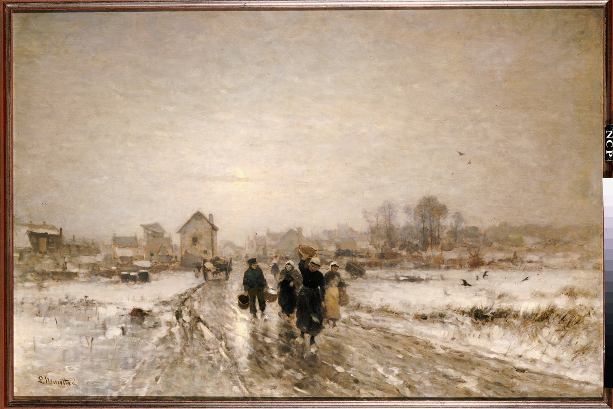 Rückkehr vom Markt von Ludwig Munthe