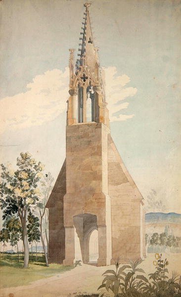 Die gotische Kapelle bei Witzenhausen von Ludwig Sigismund Ruhl
