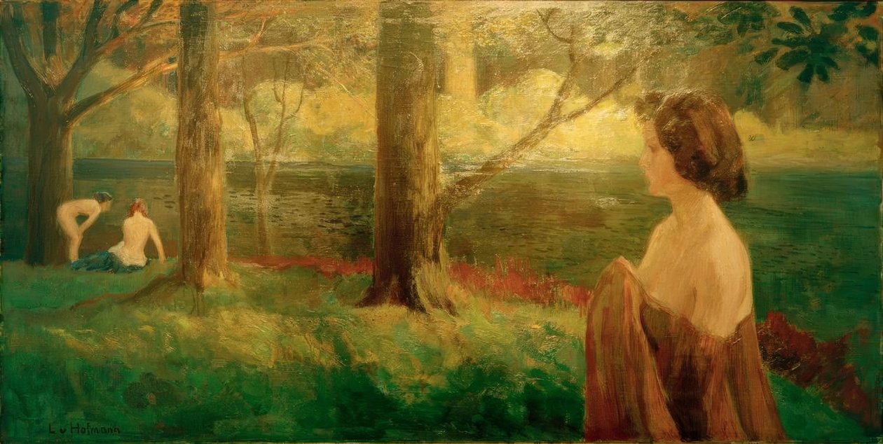 Abendsonne von Ludwig von Hofmann
