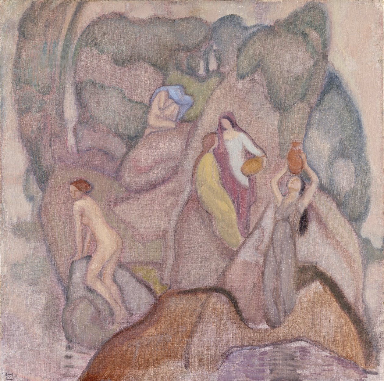 Die Insel von Ludwig von Hofmann