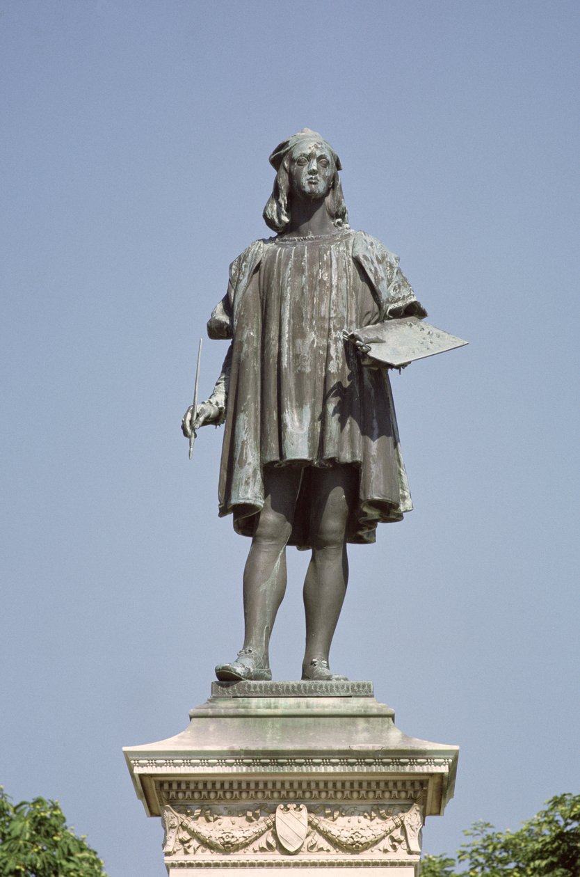 Statue von Raffael Sanzio von Urbino, 1897 von Luigi Belli