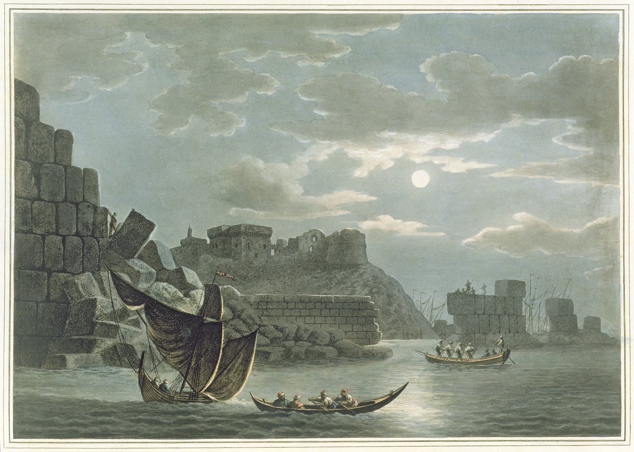 Insel Tortosa in Syrien, aus 