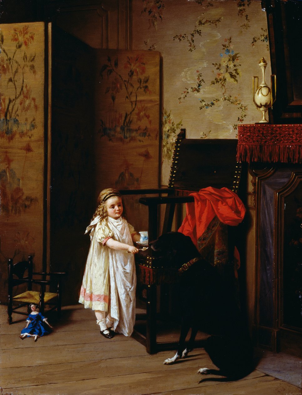 Frühstück für zwei, von Luigi Crosio von Luigi Crosio
