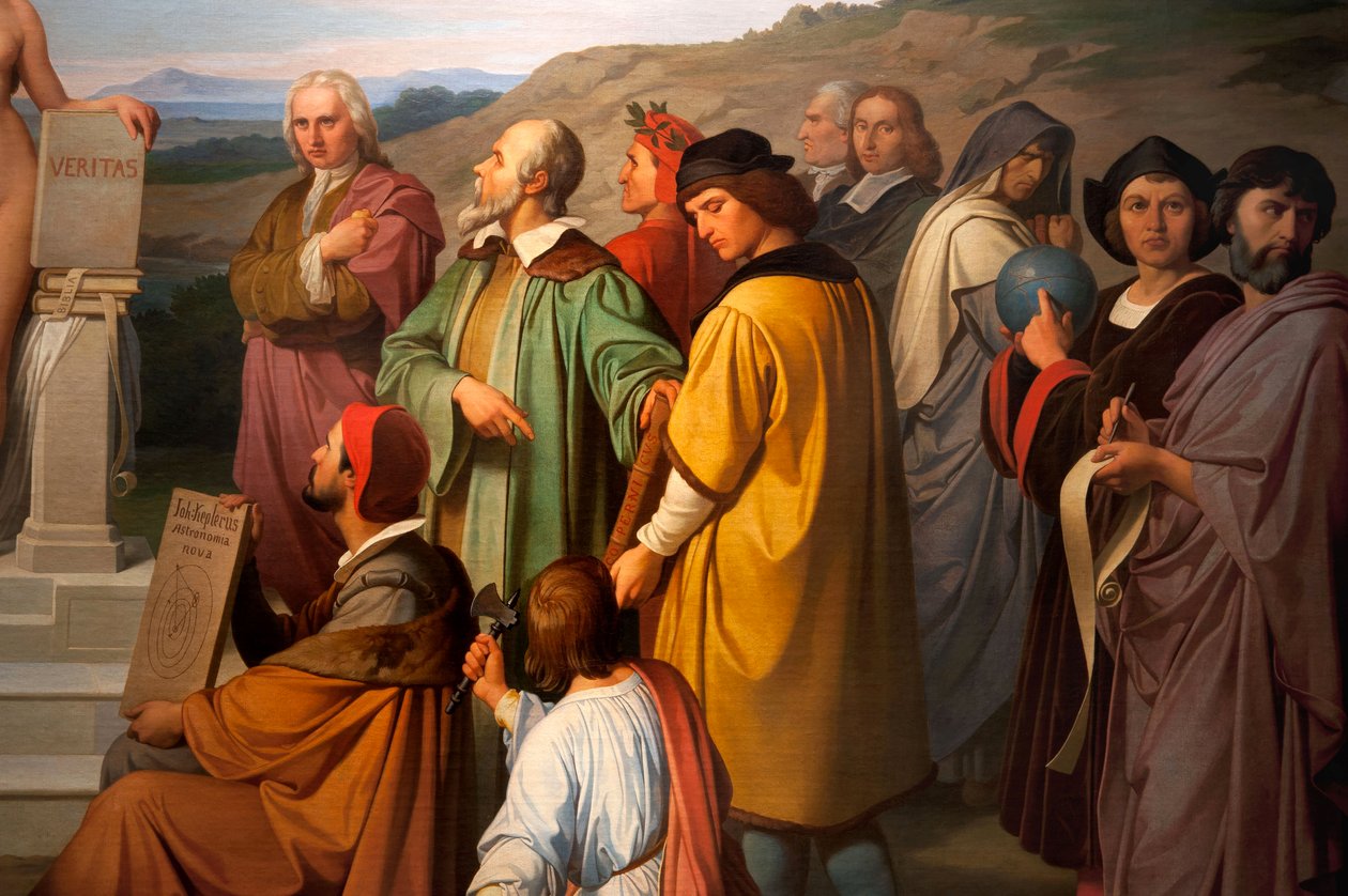 Der Triumph der Wahrheit (Detail) von Luigi Mussini
