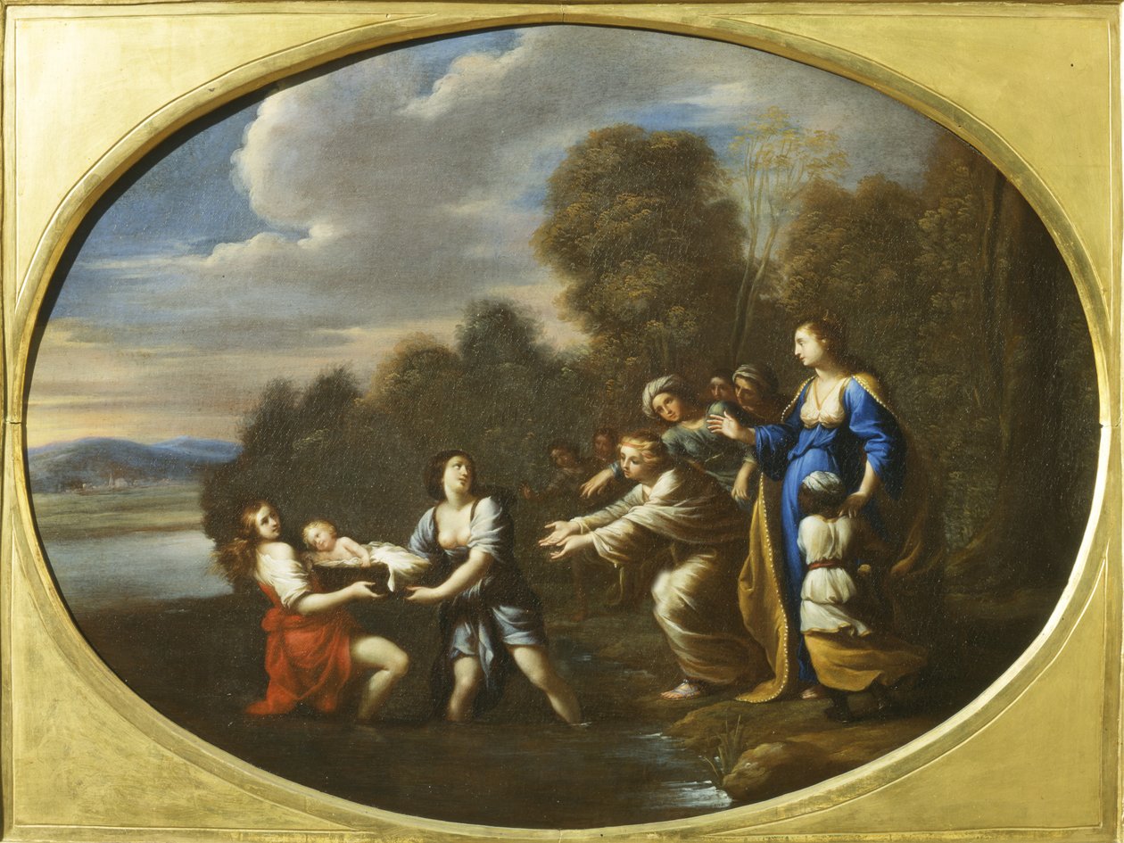 Moses aus dem Nil gerettet von Luigi Primo Gentile