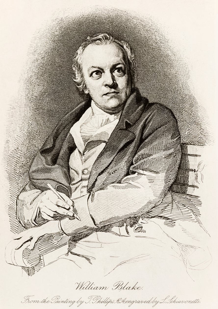 William Blake von Luigi Schiavonetti