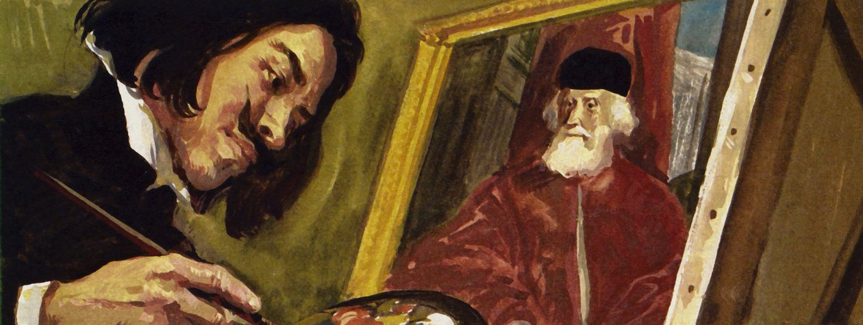 Der französische Künstler Géricault verdankte dem Handwerk von Tintoretto viel von Luis Arcas Brauner