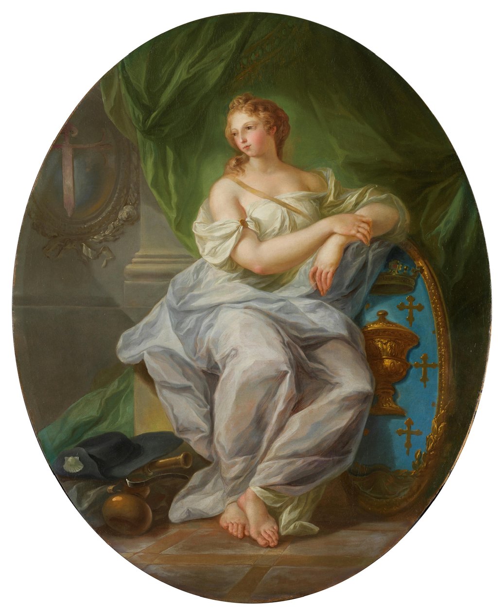 Allegorie von Galicien von Luis Paret y Alcazar