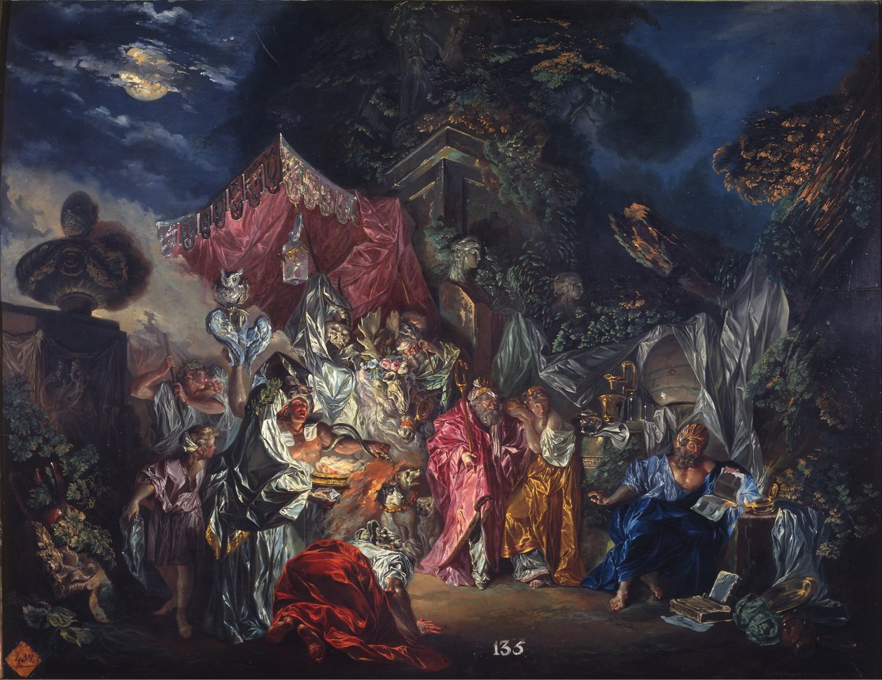 Die Umsicht des Diogenes von Luis Paret y Alcazar