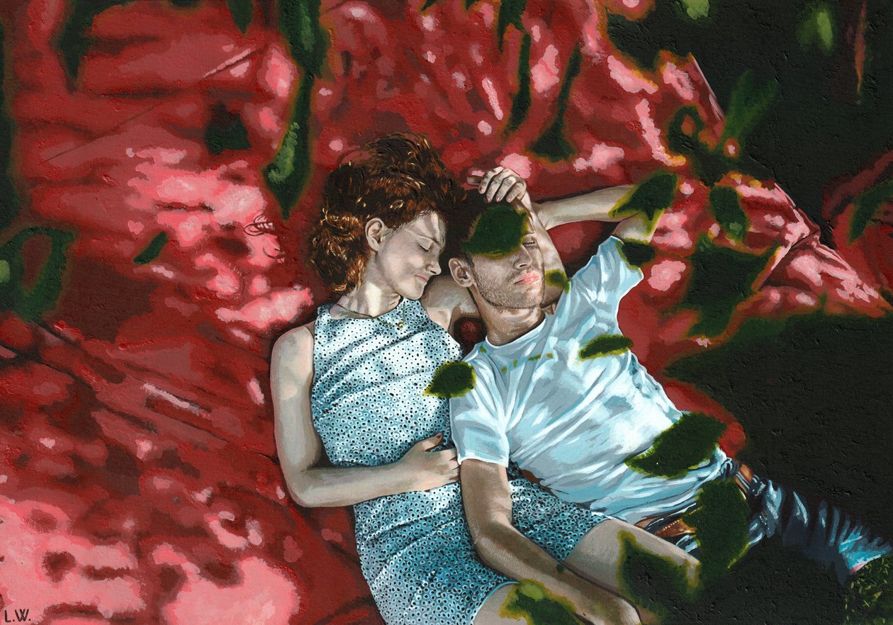 Liza & Ilya, um 2020 von Luke Waller