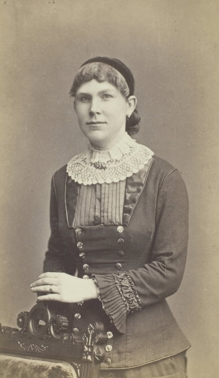 Unbetiteltes Porträt einer sitzenden Frau, 1865-81 von Lyman W. Colby