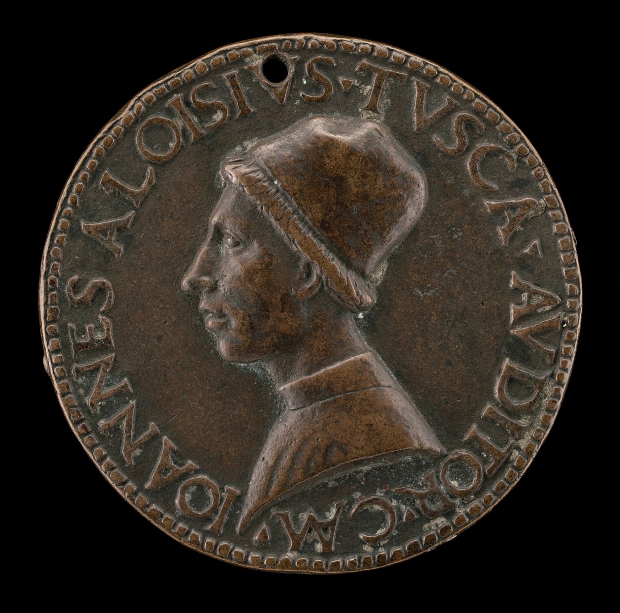 Giovanni Alvise Toscani, ca. 1450-1478, Mailänder Juriskonsult, Konsistorialanwalt...[Vorderseite] von Lysippus Junior