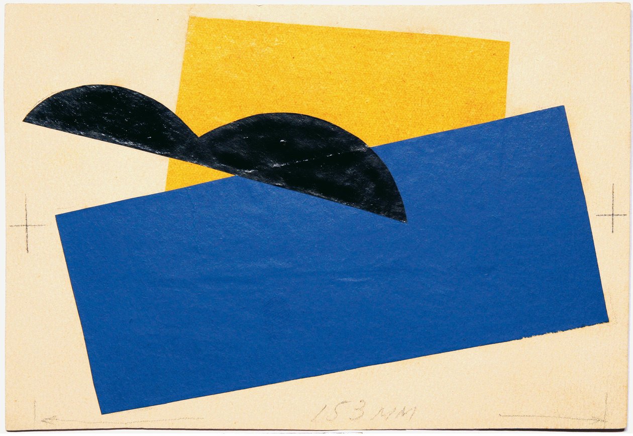 Stickdesign für das Verbovka Dorfvolkszentrum, 1917 von Lyubov Sergeevna Popova