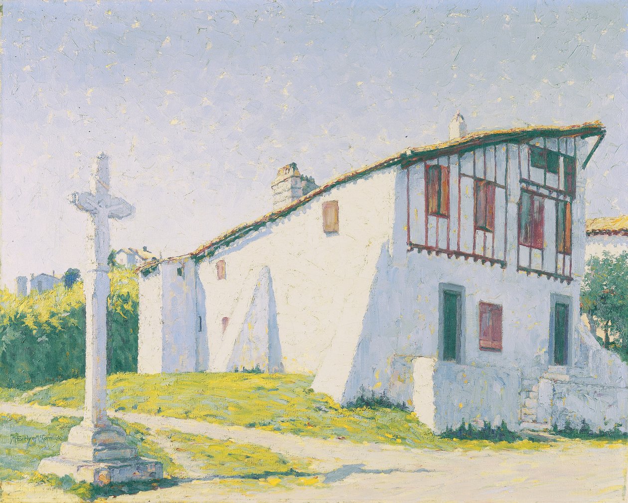 Bisque-Haus, St. Jean de Luz, Frankreich von M. Evelyn McCormick