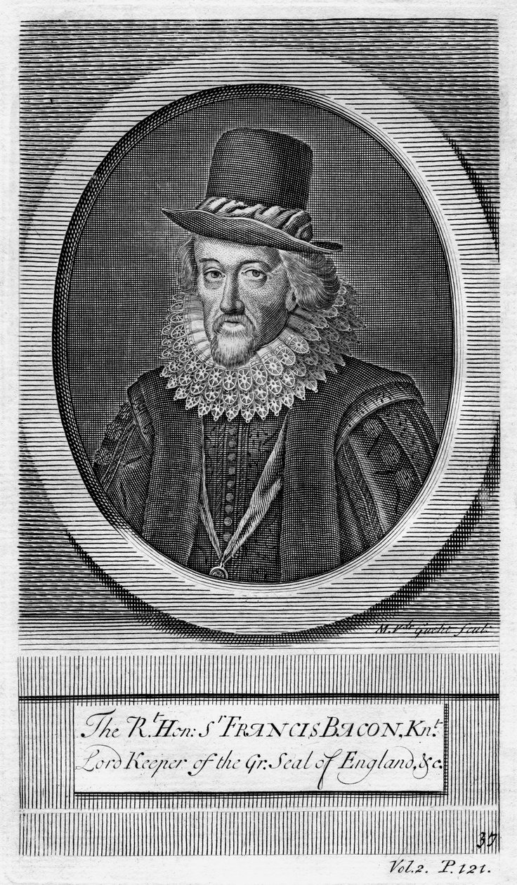 Sir Francis Bacon, Viscount St Albans, englischer Philosoph, Wissenschaftler und Staatsmann von M. van de Gucht