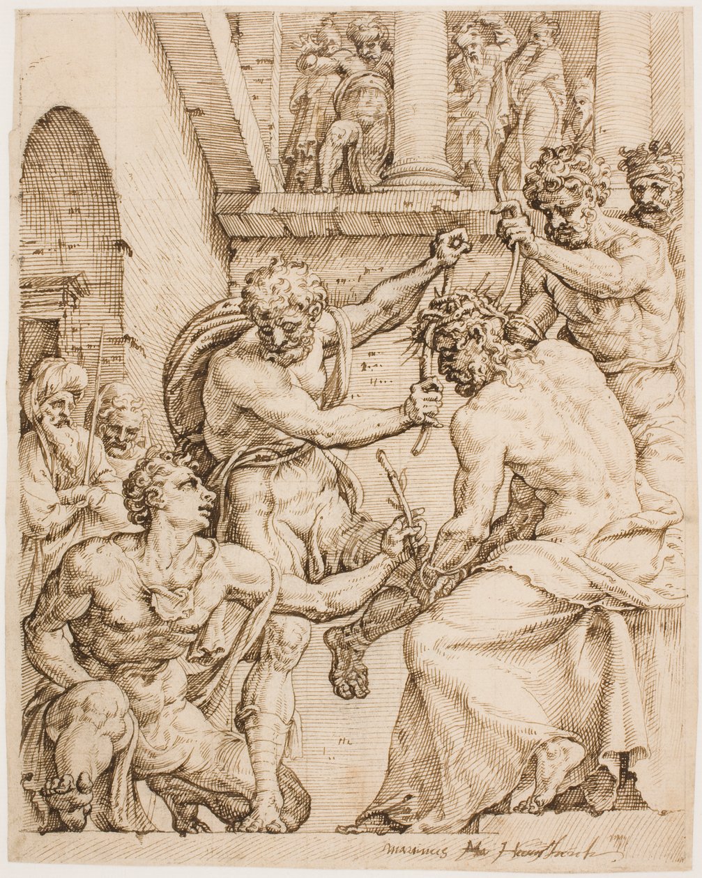Dornenkrönung von Maarten van Heemskerck