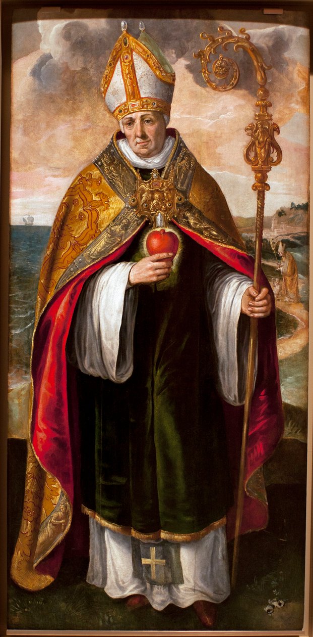 Augustinus von Hippo - Heiliger Augustinus (Augustinus von Hippo, 354-430) von Maarten de Vos